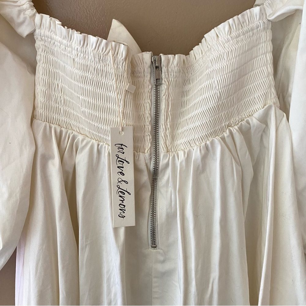 For Love And Lemons Saint Lucia Mini Dress White
Puff sleeve bridal Revolve M - Picture 10 of 12